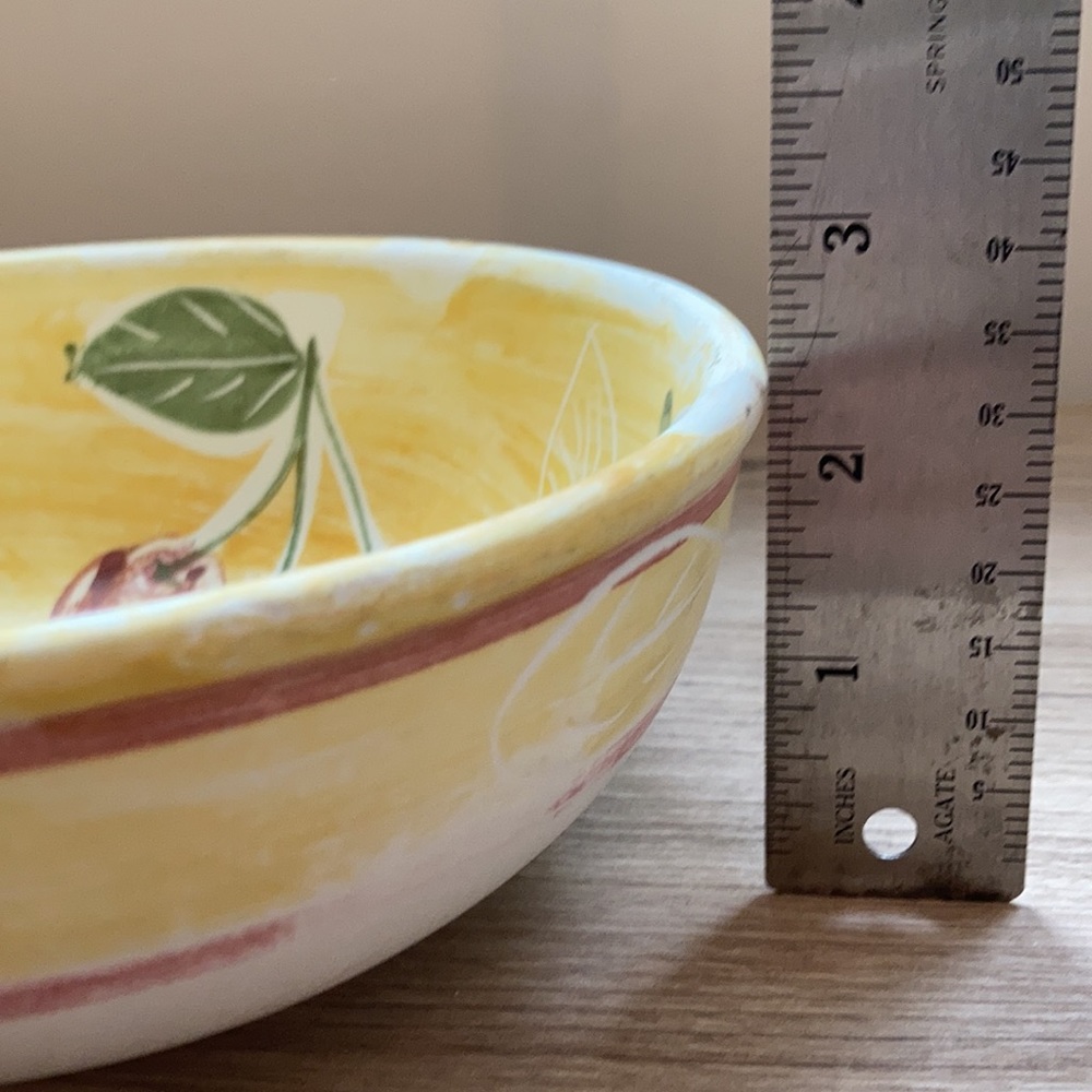 Pottery Barn vintage ceramic bowl made in Mexico - Picture 10 of 11